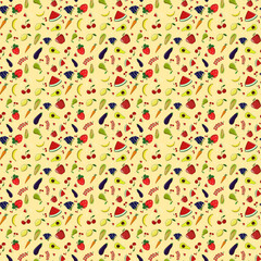 Fruits pattern png files