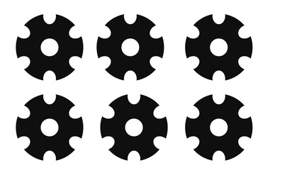 Minimalist Setting Icon Vector Illustration