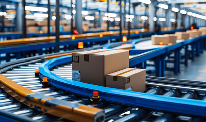 Intelligent Conveyor System Orchestrates Seamless Parcel Sorting at Cutting-Edge Logistics Hub
