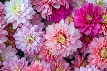 Vibrant Pink wild flower. Fresh flora soft. Generate Ai