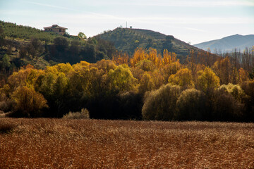 Alhama de Granada, nature, path of the old Mills