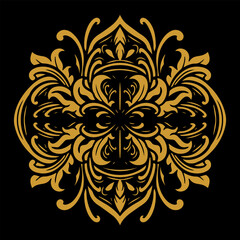 Vector frame ornament vintage classic element decoration