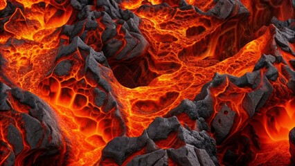 A high-resolution texture of lava