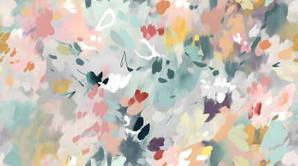 soft light summer colorful abstract floral background wallpaper pattern