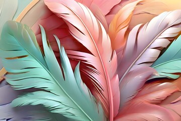  Save to Library Download Preview Preview Crop Find Similar FILE #:  309189896pastel colour feather abstract background Generative AI