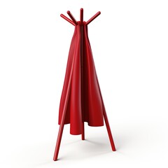 Fototapeta premium Coat rack red