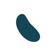 Abstract shape in boho style