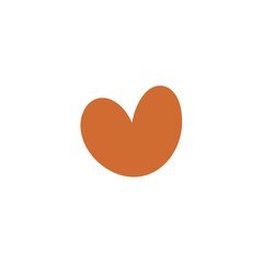 Abstract shape in boho style