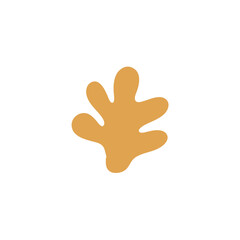 Abstract shape in boho style