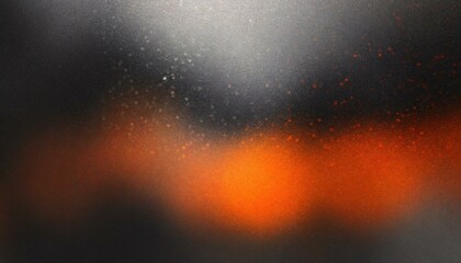 Radiant Ember: Black, Orange, and Grey Bokeh Texture"