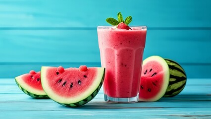  Refreshing Watermelon Smoothie perfect for summer
