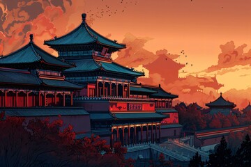 Fototapeta premium Forbidden City 