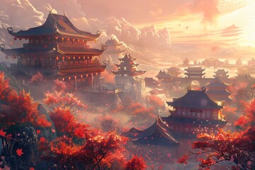 Naklejka premium Forbidden City 