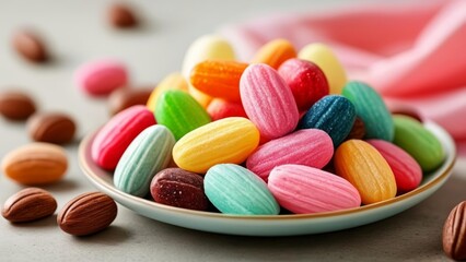  A rainbow of candy delight