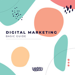 Digital marketing facebook post template