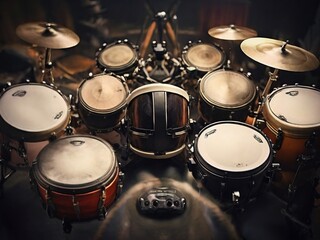 Fototapeta na wymiar drums