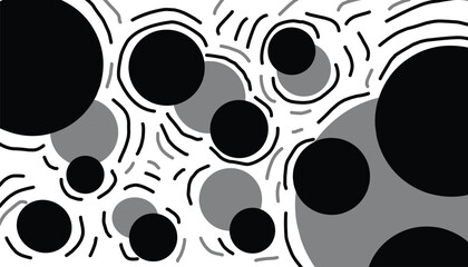 Aesthetic and beautiful abstract colorful wallpaper background for your design, vektor, illustrator