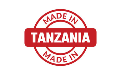 Made In Tanzania Rubber Stamp