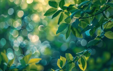 Beautiful pink flowers on blur green nature background. Spring and summer background