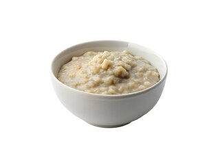 Oatmeal isolated on transparent background
