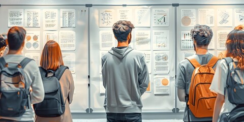 Education and Research Showcase Graduate Student Presents Academic Poster at Symposium Engages Attendees with Innovative Work