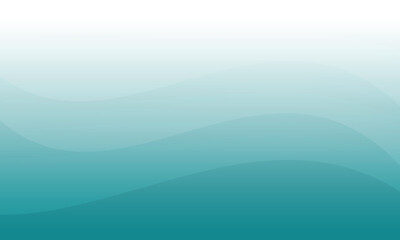 Abstract background of curved blue lines or layers on blue.