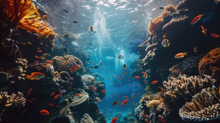 Marine life sanctuary - obrazy, fototapety, plakaty