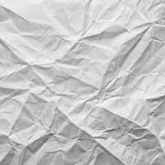 Obraz premium crumpled paper texture.the tactile beauty of crumpled white paper with this versatile background, perfect for a myriad of purposes. The gentle folds and creases create a captivating texture, adding de