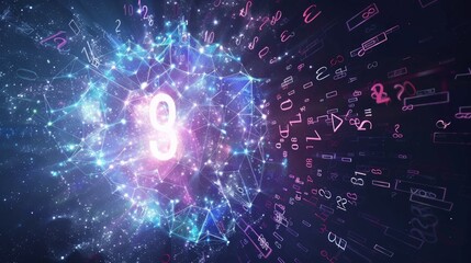 Cosmic Visualization of Numerology Destiny Number