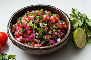Traditional mexican salsa