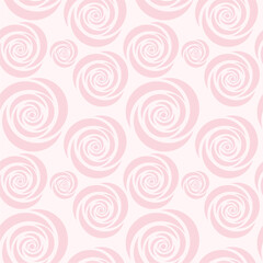 Seamless decorative pattern with flowers wallpaper festive  birthday background art decor design for textile, paper