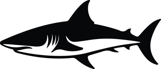 mako shark silhouette