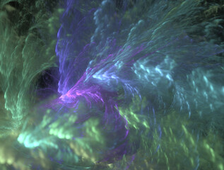 Imaginatory fractal abstract background Image