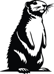 marmot silhouette