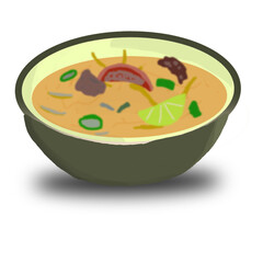 bowl of soup
