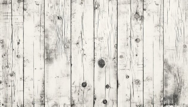 White rustic wood texture with grunge background.