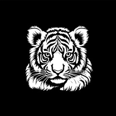 Fototapeta premium Tiger - High Quality Vector Logo - Vector illustration ideal for T-shirt graphic