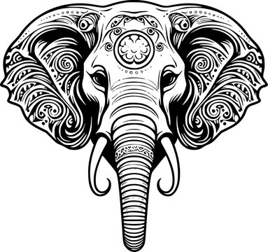 recommend clip art: Elephant - High Quality Vector Logo - Vector illustration ideal for T-shirt graphic