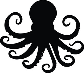 octopus silhouette