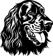 Obraz premium Cocker Spaniel - High Quality Vector Logo - Vector illustration ideal for T-shirt graphic