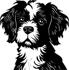 Fototapeta premium Terrier | Minimalist and Simple Silhouette - Vector illustration