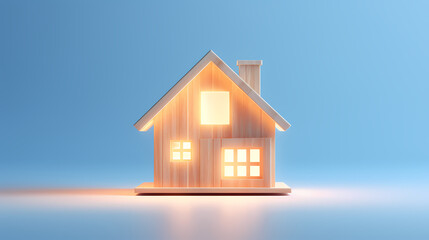 model house, real estate finance