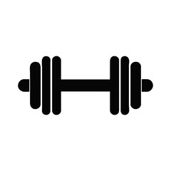 Gym Weights icon vector graphics element silhouette sign symbol illustration on a Transparent Background
