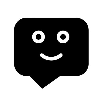 recommend clip art: Ai Chatbot icon vector graphics element silhouette sign symbol illustration on a Transparent Background 