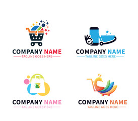 Shop bag logo designs.