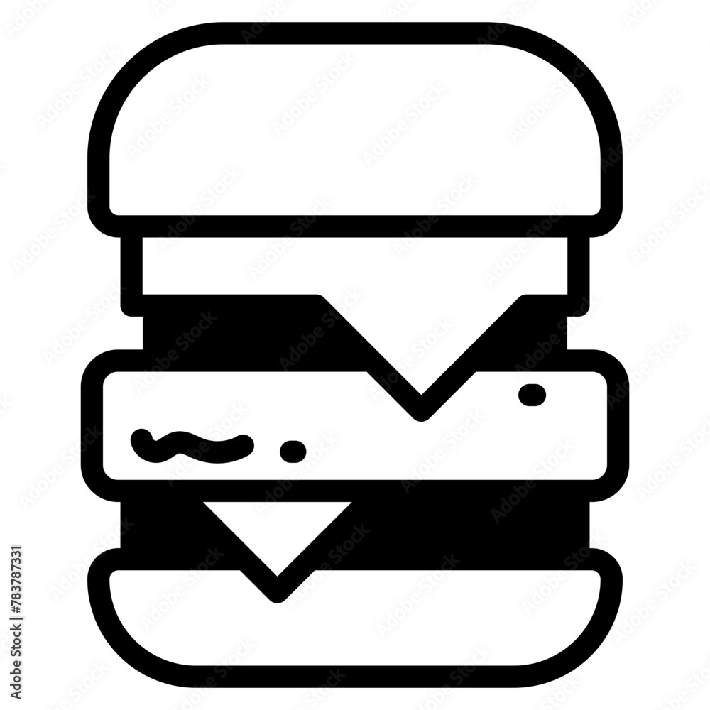 Poster hamburger icon