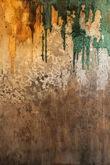 earthy gradient, browns, greens, and ochre, grounding and natural