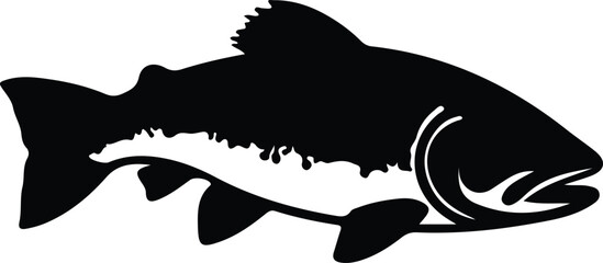 trout silhouette