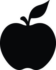 apple silhouette