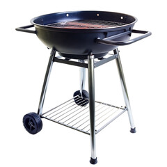 BBQ Grill 3D rendering isolated on white background
